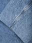 Джинсовое пальто из хлопка на контрастной подкладе Balenciaga  –  Деталь1