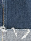 Укороченные джинсы с декоративной отделкой Forte Dei Marmi Couture  –  Деталь2