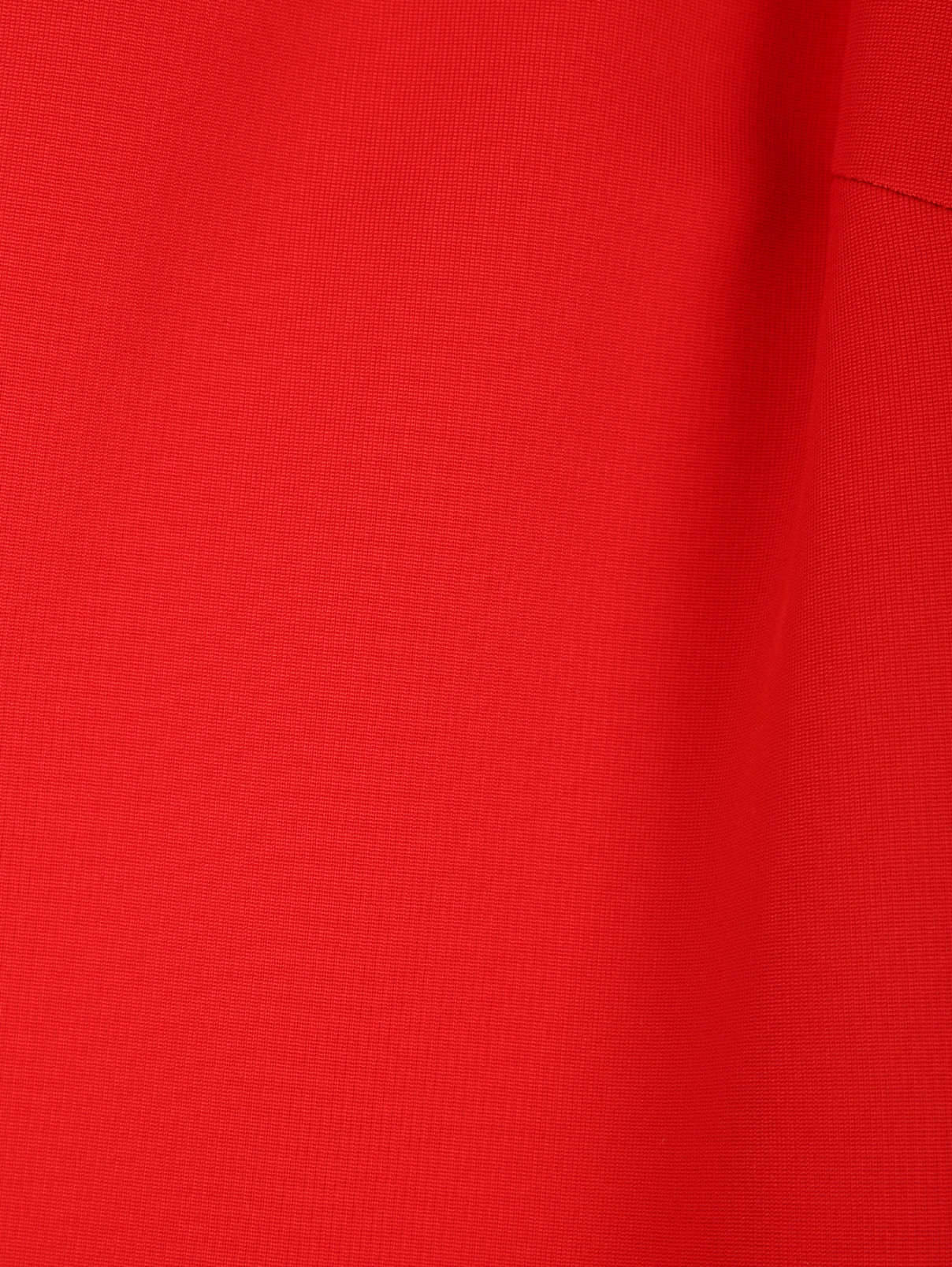 Платье-футляр с контрастной отделкой Cushnie et Ochs  –  Деталь1  – Цвет:  Красный