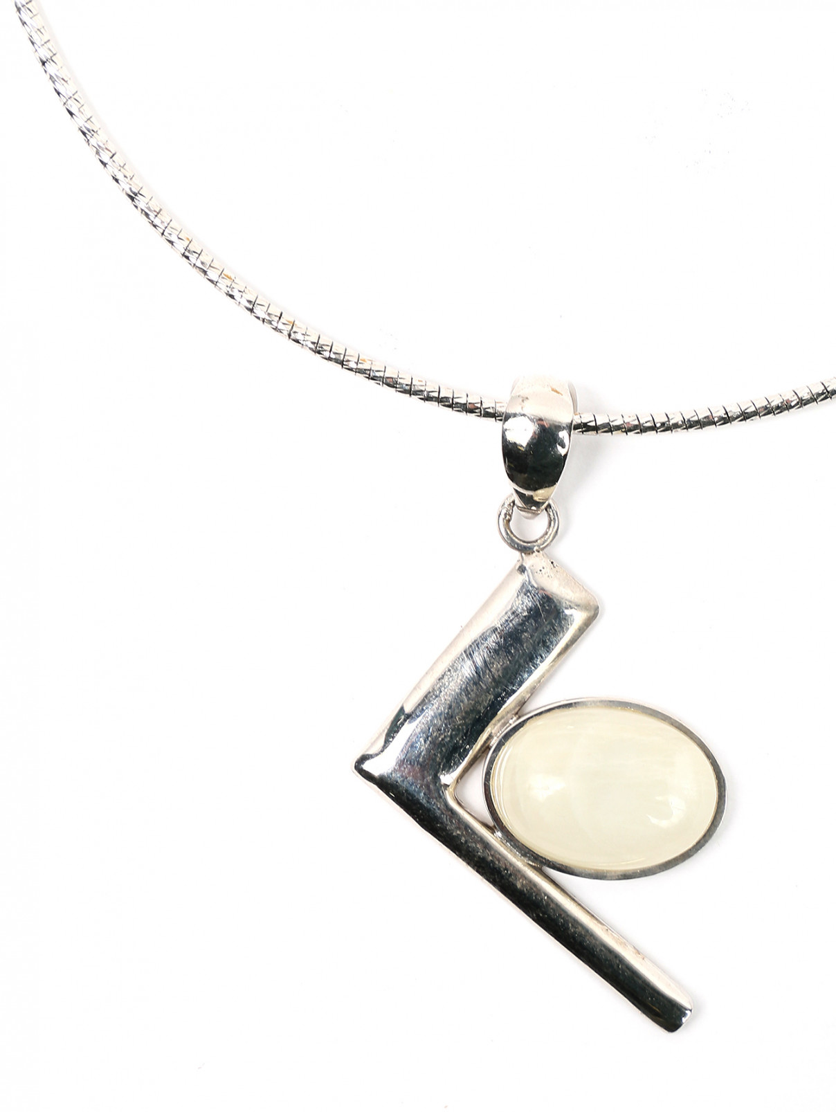 Колье из серебра Della Rovere  –  Деталь  – Цвет:  Серый