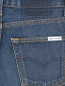 Укороченные джинсы с декоративной отделкой Forte Dei Marmi Couture  –  Деталь