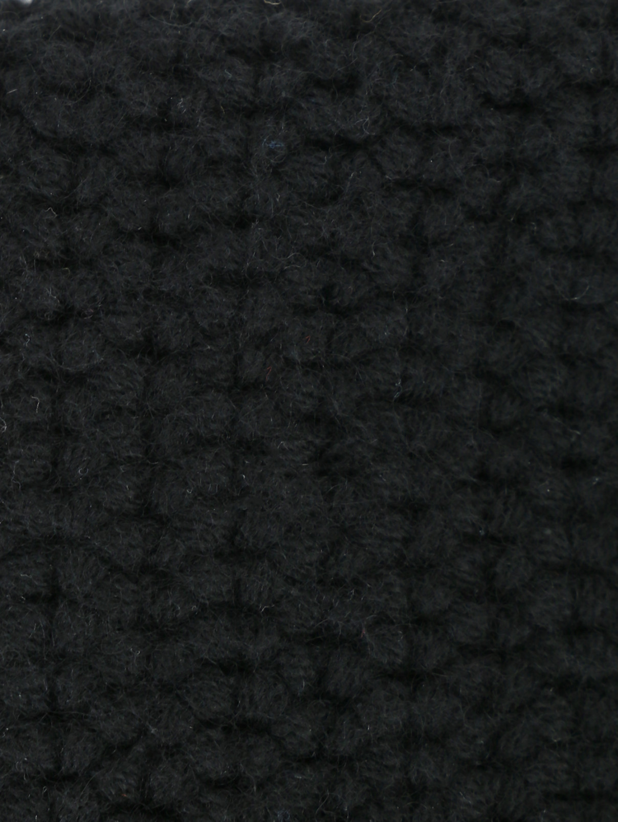 Пончо из кашемира крупной вязки Uniforms for the dedicated – Деталь – Цвет: Черный
