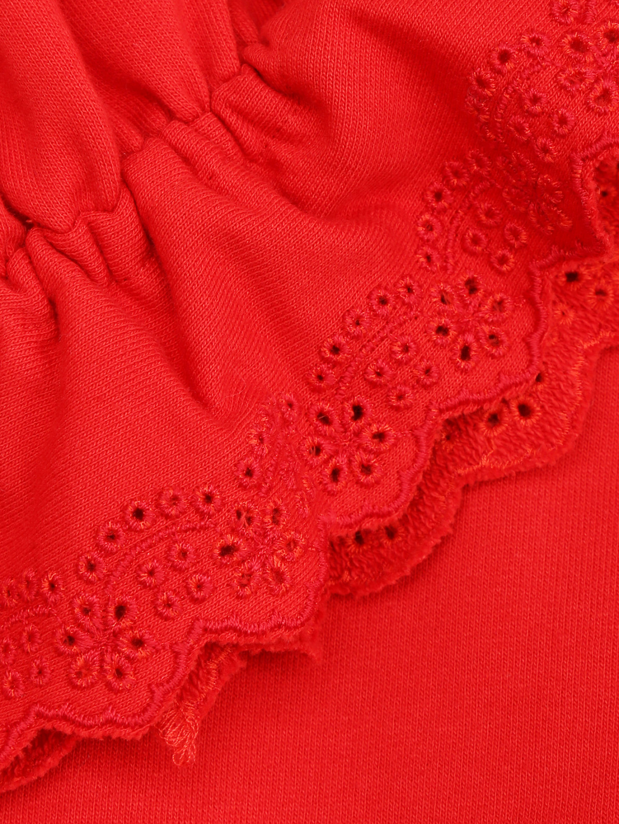 Трикотажное платье с принтом Philosophy di Lorenzo Serafini  –  Деталь1  – Цвет:  Красный
