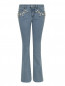Расклешенные джинсы с декоративной отделкой из кристаллов Emanuel Ungaro  –  Общий вид