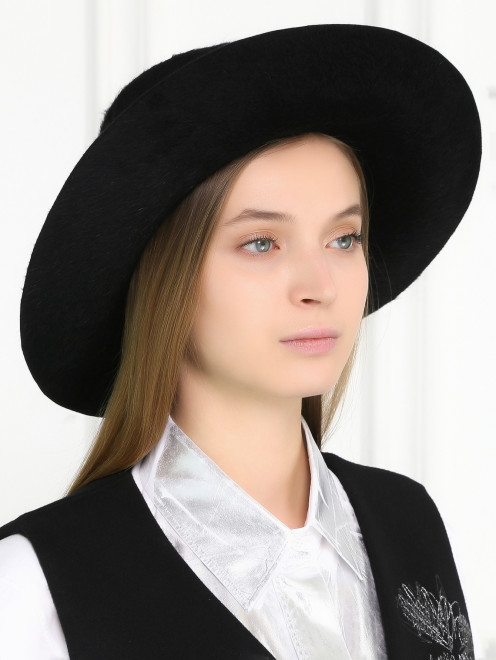 Шляпа из шерсти с широкими полями Bally - Модель Общий вид
