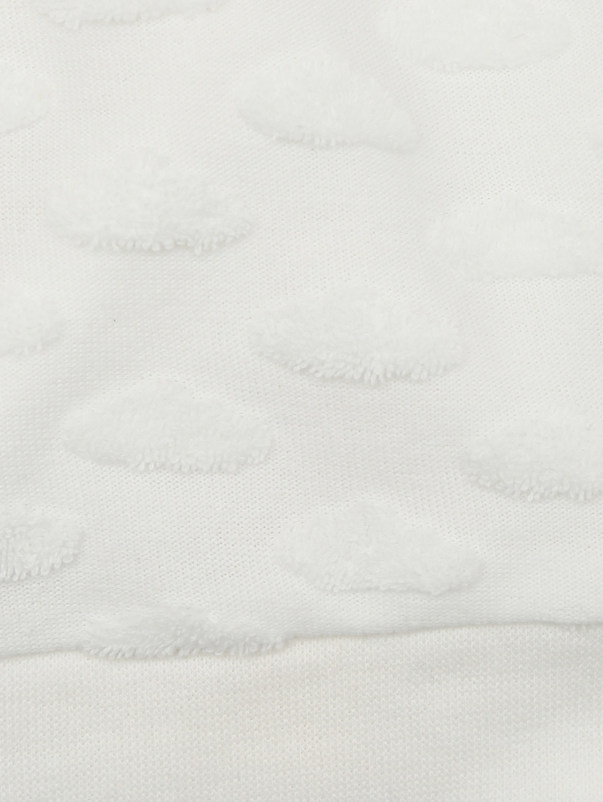 Шапка из хлопка фактурная Sanetta  –  Деталь  – Цвет:  Белый