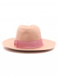 Шляпа из шерсти с контрастной отделкой Borsalino  –  Общий вид